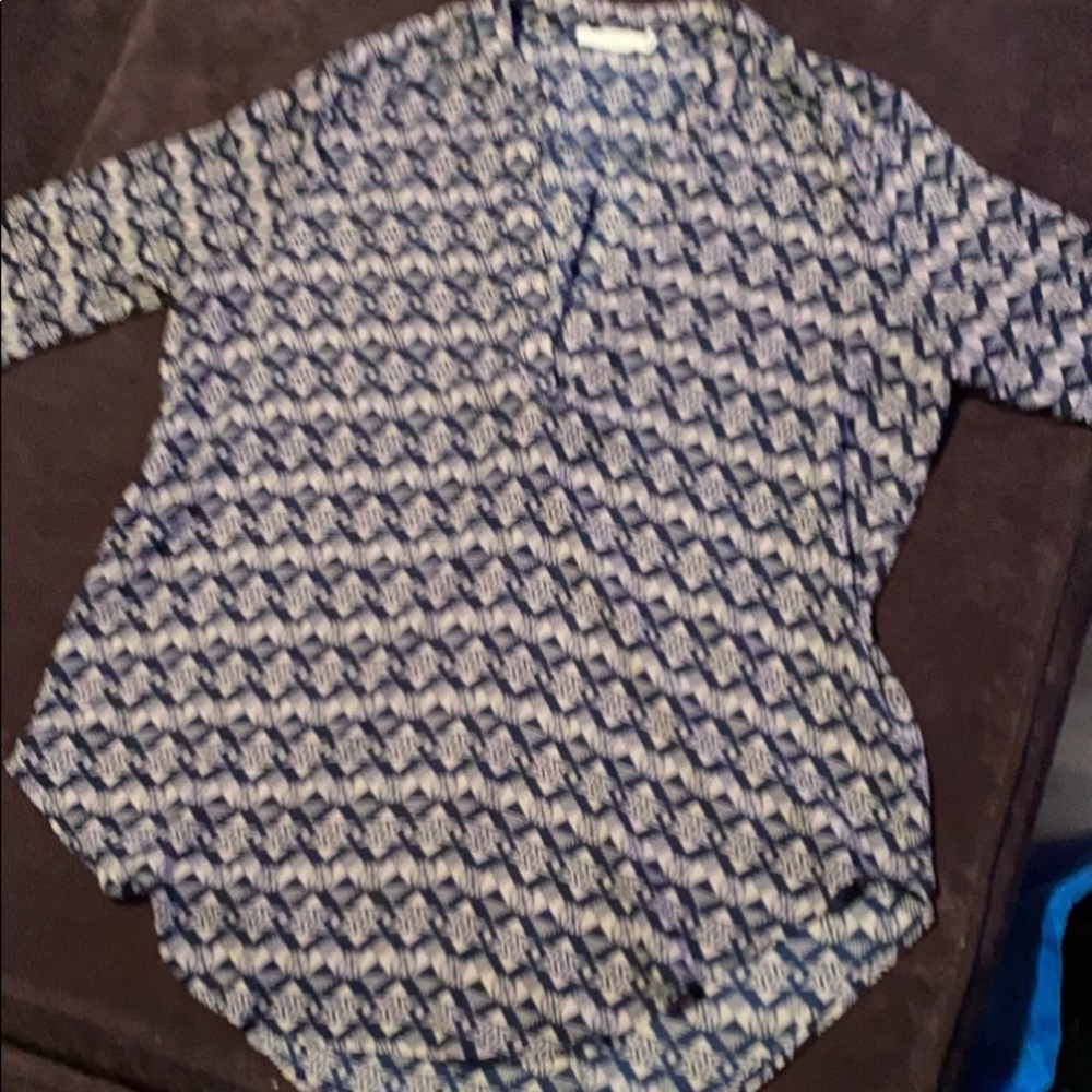 Light blue/purple blouse